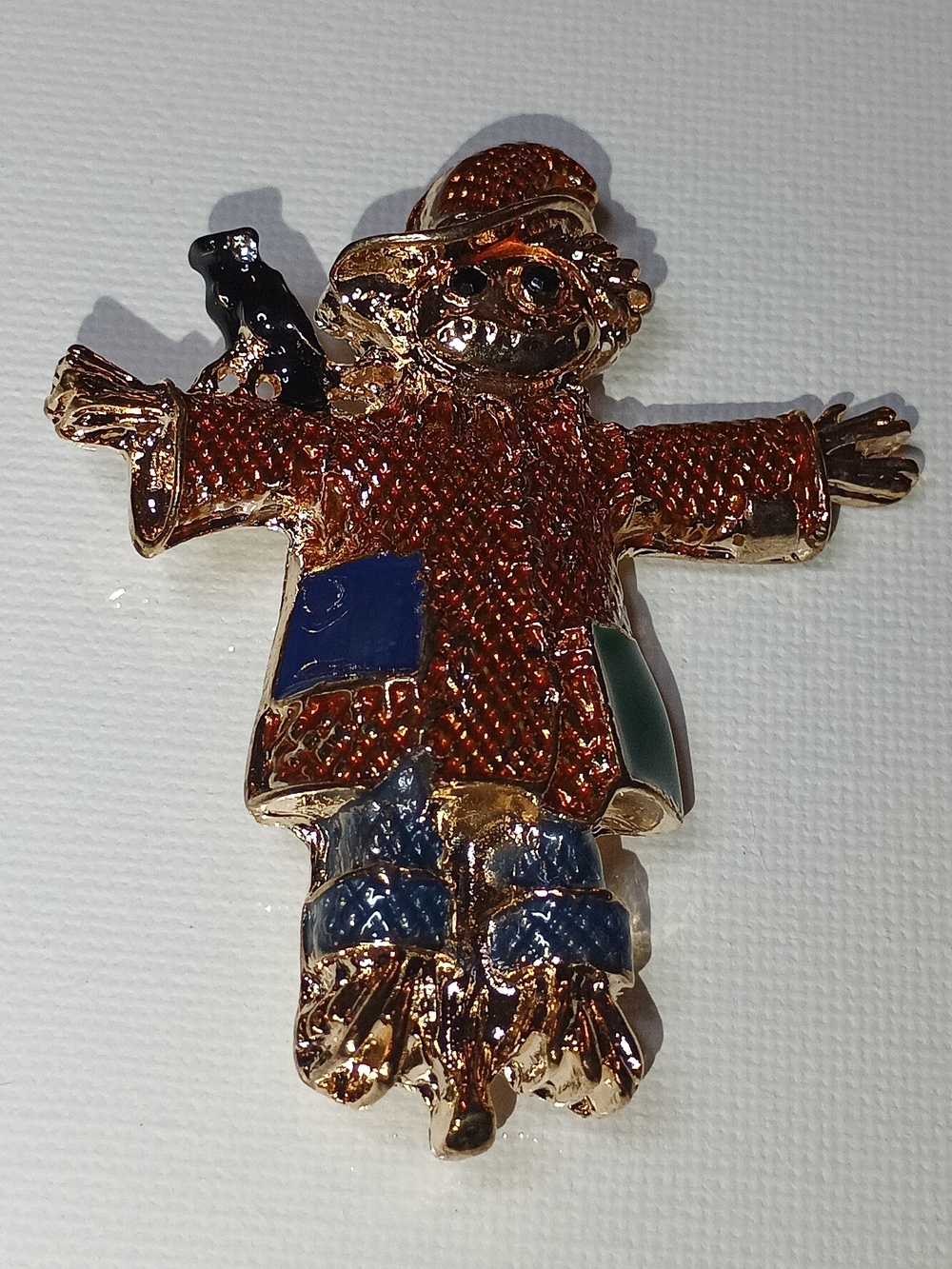 Scarecrow Brooch